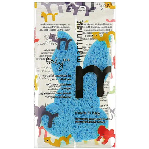 Дитяча губка для тіла Martini Spa Baby Animal Body Sponge, 1 шт